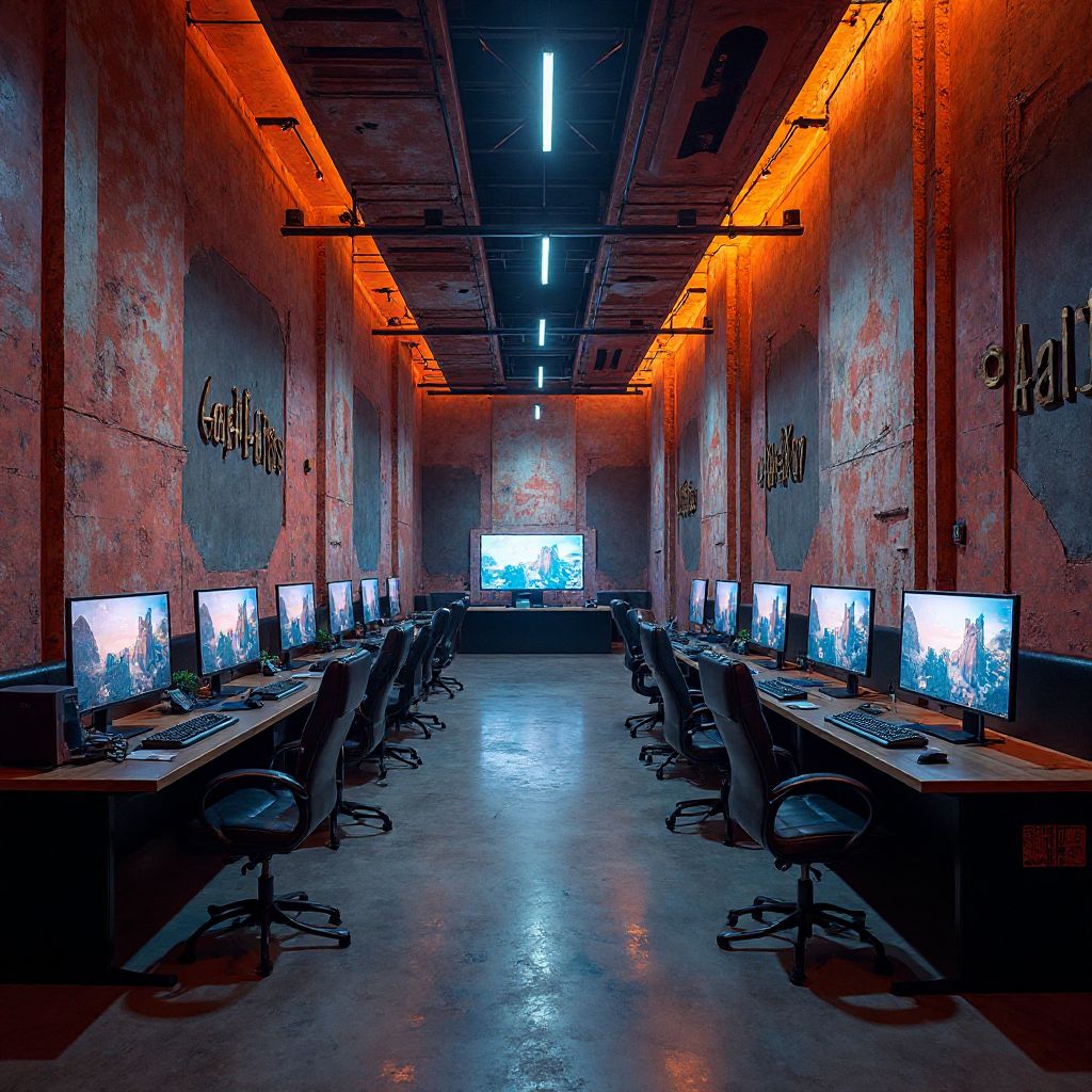 Gaming Station Panorama